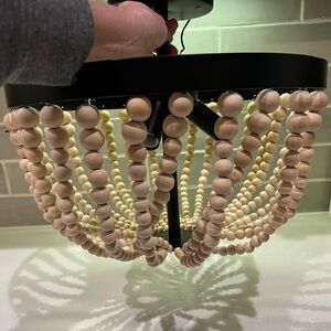 Coastal Farmhouse Iron Flush Mount Oil Rubbed Bronze 13” Ceiling Light Bohemian